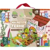 Image de PLANETE BOIS - Maison de Jeu Ferme - FSC - 030247 - 12 Pièces - Multicolore - Bois - Jeu pour Enfant - Agricole - Rural - Animaux - Transportable - Univers - 24 cm x 18 cm - À Partir de 18 Mois