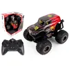 Image de TURBO CHALLENGE - Smashroar TC10 - Extreme Monster - 1/20-095362 - Voiture Télécommandée - Rouge - Prêt à Rouler - Option Toupie - Batterie Rechargeable et Piles incluses - À Partir de 6 Ans