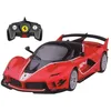 Image de TURBO CHALLENGE - Ferrari FXX K Evo - RC Prestige - 095641 - Voiture Télécommandée - Rouge - 1/18 - Kit Montage - Piles Non Incluses - Plastique - À Partir de 6 Ans