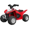 Image de TURBO CHALLENGE - Quad Honda VTA - Porteur Elèctrique - 119714 - Véhicule Electrique - Rouge - Prêt à Rouler - 25Kg Max - Plastique - Batteries Rechargeables - À partir de 18 Mois