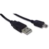 Image de Lineaire PCUSB215C Câble USB 2.0 Type A mâle/Mini USB Type B 1,50 m Noir