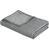 Image de DODO - Plaid Coton Recyclé Caresse Ardoise 120x180 cm - Douceur Exceptionnelle - Confort Durable et Élégant - 54% Coton Recyclé, 15% Acrylique, 13% Polyester - Lavable en Machine à 30°C