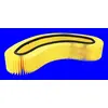 Image de MECAFILTER Filtre à air pour MERCEDES-BENZ: 126 Series, 107 Series, Classe G, 116 Series, Classe S (Ref: EL3520)