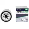 Image de MECAFILTER Filtre à huile pour PEUGEOT: 106, Partner, Ranch, 307, 206, 306, 806, 205, 605, 309, Boxer, 406, 405, Expert & NISSAN: Micra (Ref: ELH4119)