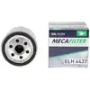 Image de MECAFILTER Filtre à huile pour DACIA: Sandero, Duster, Logan, Lodgy, Dokker & RENAULT: Captur, Talisman, Scénic, Kangoo, Mégane, Clio (Ref: ELH4437)