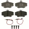 Image de TRW GDB400 Plaquettes de Frein Kit de 4 pour Renault Clio Mio II (BB_, CB_) 1998-2016 Essieu Avant et Autres Véhicules