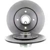 Image de TRW Disques de frein pour RENAULT: Clio, R19, Mégane Classic, Mégane, Thalia, Lutécia (Ref: DF2706)