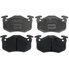 Image de TRW GDB1305 Plaquettes de Frein Kit de 4 pour Renault Clio MK II (BB_, CB_) 1998-2016 Essieu Arrière et Autres Véhicules