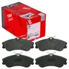 Image de TRW Plaquettes de freins Avant non préparé pour l'indicateur d'usure Épaisseur 19mm avec accessoires GDB1295 Compatible avec PEUGEOT 206 3/5 portes 2A/C Partner I Van 5, G 206 CC 2D, CITROËN
