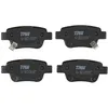 Image de TRW GDB3337 Plaquettes de Frein Kit de 4 pour Toyota Corolla Verso (ZER_, ZZE12_, R1_) 2004-2009 Essieu Arrière et Autres Véhicules