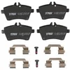 Image de TRW GDB1630 Plaquettes de Frein Kit de 4 pour Mercedes-Benz Classe A (W169) 2004-2012 Essieu Avant et Autres Véhicules