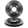 Image de TRW Disques de frein pour MITSUBISHI: Colt & SMART: Forfour (Ref: DF4457)