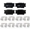Image de TRW GDB3426 Plaquettes de Frein Kit de 4 pour Toyota RAV 4 / Vanguard III (_A3_) 2005-2014 Essieu Arrière et Autres Véhicules
