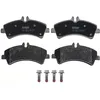 Image de TRW GDB1699 Plaquettes de Frein Kit de 4 pour Mercedes-Benz Sprinter 3,5-T Camion Plate-Forme/Châssis (B906) 2006 - Essieu Arrière et Autres Véhicules