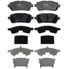 Image de TRW GDB3437 Plaquettes de Frein Kit de 4 pour Ford Fiesta VI (CB1, CCN) 2008 - Essieu Avant et Autres Véhicules