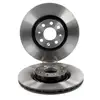 Image de TRW Disques de frein pour FIAT: Punto & OPEL: Corsa, Adam & VAUXHALL: Adam (Ref: DF4737)