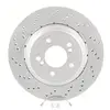 Image de TRW Disque de frein arrière gauche pour LEXUS: LS (Ref: DF6038S)