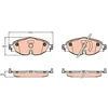 Image de TRW GDB2143 Plaquettes de Frein Kit de 4 pour Volkswagen Golf VII (5G1, BQ1, BE1, BE2, BC2) 2012-2021 Essieu Avant et Autres Véhicules