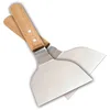 Image de Cook’in Garden - Set de 2 Spatules Plancha, Manche Bois FSC® 100% et Lame Inox Résistante, Accessoires Robustes pour Barbecue et Plancha, Idéal Cuisine Extérieure, Jardin Terrasse
