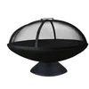 Image de Cook’in Garden - Brasero de Jardin en Fonte avec Cloche Junto, Pied Stable, Résistant aux Hautes Températures, Foyer Extérieur Terrasse, Robuste & Durable, Noir