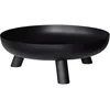 Image de Cook’in Garden - Brasero de Jardin en Acier, Grande Cuve avec Pieds Stables, Résistant aux Hautes Températures, Foyer Extérieur Terrasse, Robuste & Durable, Noir
