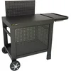 Image de Cook’in Garden - Desserte de Jardin Reva 110 Premium, Chariot avec Plan de Travail et Crédence, Meuble sur roulettes Facile à Déplacer, Montage Facile & sans Vis