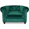 Image de Menzzo Lot de 4 chaises Norway Velours Rose   chaises Modernes matelassées avec Pieds métal doré   Assise Confortable capitonnée   chaises de Salle à Manger Design Contemporain