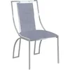 Image de Menzzo Lot de 2 chaises Catarina en Velours Argent   Chaises Salle à Manger Design avec Pieds métal Argent   Assise Confortable Moderne