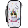 Image de Konix Unik Housse de Protection et Transport pour Consoles Nintendo Switch, Switch Lite et Switch OLED - Rangement 8 Jeux - Motif Be Cool, Licorne
