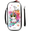 Image de Konix Unik Housse de Protection et Transport pour Consoles Nintendo Switch, Switch Lite et Switch OLED - Rangement 8 Jeux - Motif Be Funky, Licorne