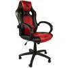 Image de Konix Drakkar Chaise de Bureau Gaming Jötun - Inclinaison siège 15° - Cuir polyuréthane Lisse - Noir et Rouge