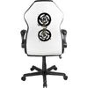 Image de Konix Jujutsu Kaisen Chaise de Bureau Gaming - Inclinaison siège 15° - Hauteur réglable - Cuir polyuréthane - Noir et Blanc