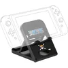 Image de Konix One Piece Support Stand pour Nintendo Switch, Switch 2, Smartphones et tablettes - Position réglable - Noir