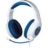 Image de Konix PSG Casque Gaming Filaire pour PC, PS4, PS5, Switch, Xbox One et Series X|S - Microphone 45° - Câble 1,5 m - Prise Jack 3,5 mm - Blanc et Bleu