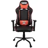Image de Konix One Piece Chaise de Bureau Gaming - Inclinaison siège 150° - Cuir polyuréthane - Coussin lombaires et cervicaux réglable - Appui-tête - Noir