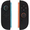 Image de Konix Coque de Protection pour manettes Joy-Con Nintendo Switch 2 - Silicone - Antichoc - Anti-Rayures - Anti-poussière - Noir