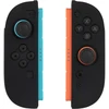 Image de Konix Coque de protection pour manettes Joy-Con Nintendo Switch 2 - Silicone - Antichoc - Anti-rayures - Anti-poussière - Noir