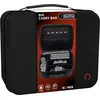 Image de Konix Sacoche de Protection et Transport Big Carry Case Console Nintendo Switch 2 - Filets Rangement Accessoires - 14 Compartiments Jeux - Noir