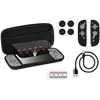 Image de Konix Pack d'accessoires Gaming Starter Kit pour Console Nintendo Switch 2 - Housse - 4 appuie-Pouces - Verre trempé - Boîtier 9 Jeux - Écouteurs