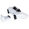 Image de Konix Batterie externe pour manette DualSense PS5 - Indicateur de charge LED - 10 modes d'éclairage RVB - Noir