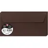 Image de Clairefontaine Enveloppes DL Cacao 120g Auto-Adhésives Lot 20   Format standard 11 x 22 cm, Papier Lisse, Invitation Mariage, Faire-Part, Cartes et Correspondance   Pollen   Référence 5235C