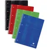 Image de Clairefontaine 8251C Un Cahier à Spirale Perforé - A4+ 22,5x29,7 cm - 160 Pages Détachables Grands Carreaux - Papier Blanc 90 g - Couverture Carte Pelliculée Couleur Aléatoire