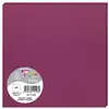 Image de Clairefontaine 11126C - Paquet de 25 Cartes Simples - Format Carré 16x16cm - 210g/m² - Coloris Framboise - Cartons d'Invitation Evènements et Correspondance - Gamme Pollen - Papier Premium Lisse