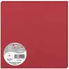 Image de Clairefontaine 1125C - Paquet de 25 Cartes Simples - Format Carré 16x16cm - 210g/m² - Coloris Rouge Groseille - Cartons d'Invitation Evènements et Correspondance - Gamme Pollen - Papier Premium Lisse