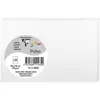 Image de Clairefontaine 11485C - Paquet de 25 Cartes Simples - Format 8,2x12,8cm - 210g/m² - Coloris Blanc Irisé - Cartons d'Invitation Evènements et Correspondance - Gamme Pollen - Papier Premium Lisse