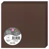 Image de Clairefontaine 12842C - Paquet de 25 Cartes Doubles - Format Carré 13,5x13,5cm - 210g/m² - Coloris Cacao - Cartons d'Invitation Evènements et Correspondance - Gamme Pollen - Papier Premium Lisse