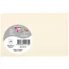 Image de Clairefontaine 1417C - Paquet de 25 Cartes Simples - Format 8,2x12,8cm - 210g/m² - Coloris Ivoire - Cartons d'Invitation Evènements et Correspondance - Gamme Pollen - Papier Premium Lisse