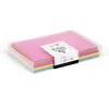 Image de Clairefontaine 20917C - Coffret de 20 Enveloppes + 20 Cartes Eté - Enveloppes Format C6 (11,4x16,2cm) - Cartes Format 11x15,5cm - Correspondance Pollen - Thème Eté - 4 Couleurs