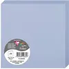 Image de Clairefontaine 22839C - Paquet de 25 Cartes Doubles - Format Carré (13,5x13,5cm) - 210g - Coloris Bleu Lavande - Carton d'Invitation Evènements et Correspondance - Gamme Pollen - Papier Premium Lisse