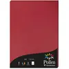 Image de Clairefontaine 4212C - Étui de 50 Feuilles - Format A4 (21x29,7cm) - 120g/m² - Coloris Rouge Groseille - Papier d'Invitation Evènements et Correspondance - Gamme Pollen - Papier Premium Lisse